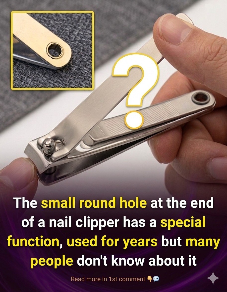 The Hidden Purpose of the Tiny Hole in Nail Clippers Explained: A Small Design Detail with a Practical Function