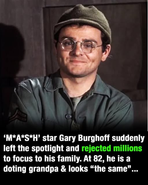 The Choice That Defined a Life: Why Gary Burghoff Walked Away from Fame to Put Family First