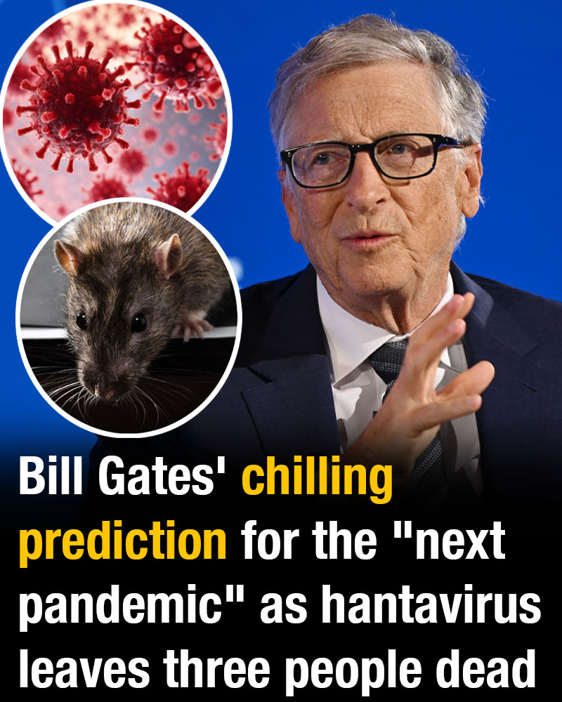 Bill Gates’ chilling prediction for the “next pandemic” as hantavirus leaves three people dead