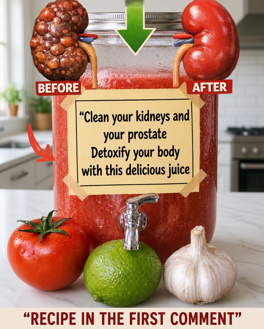 Looking for an easy, refreshing way to support your body’s natural detox processes? This light, homemade juice made with just three everyday ingredients is gaining quiet popularity among people who want to gently care for their kidneys, promote prostate wellness, and feel more energized — all without expensive supplements.